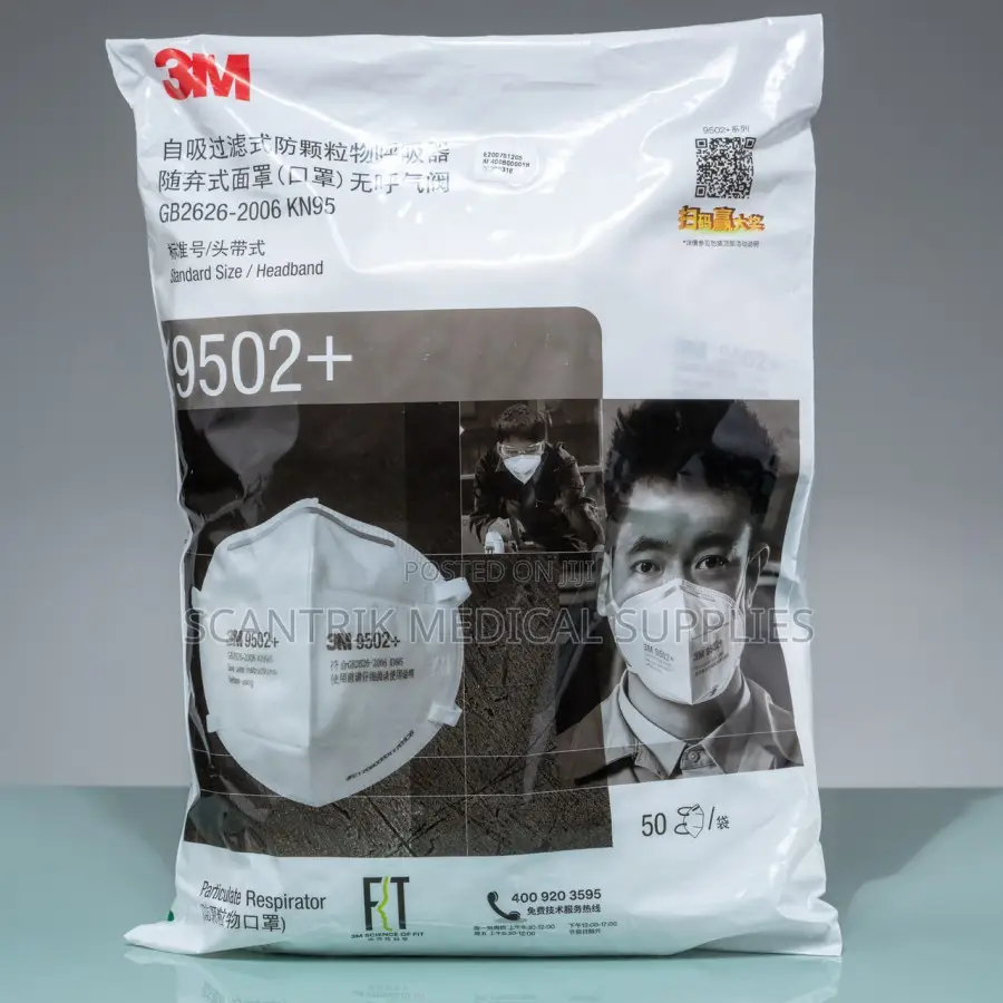 3m 9502 + Face Mask