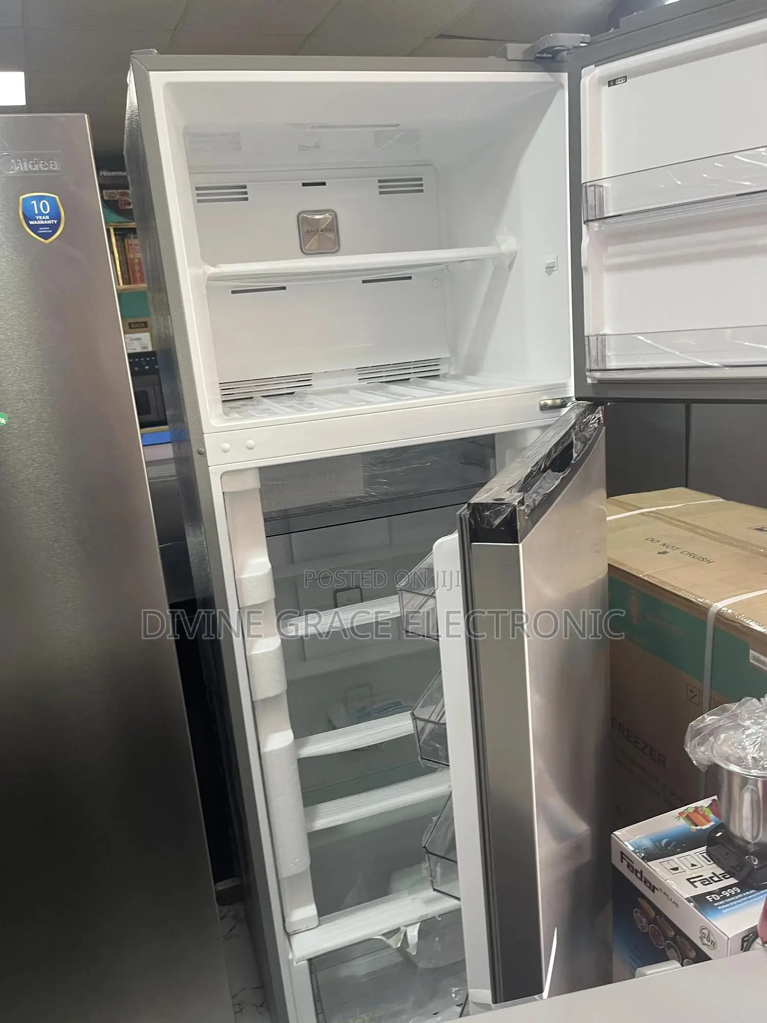 465 Litres Midea Double Door Refrigerator