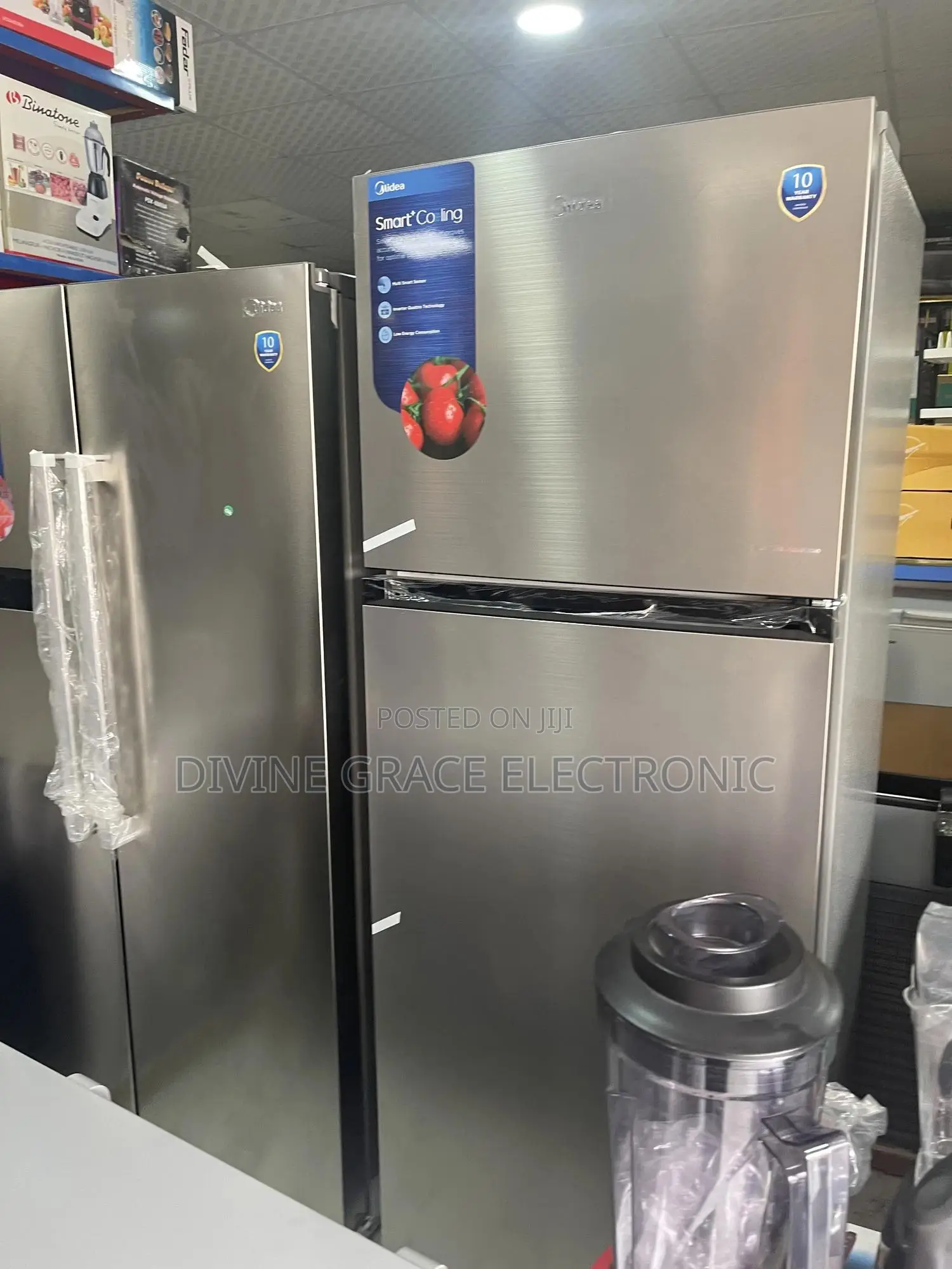465 Litres Midea Double Door Refrigerator