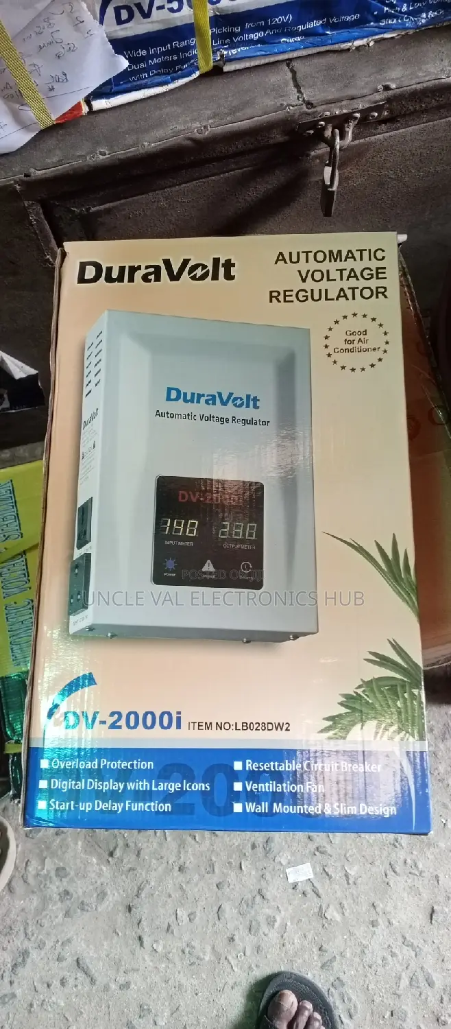 Duravolt Wall Mountable Voltage Stabilizer 2000W