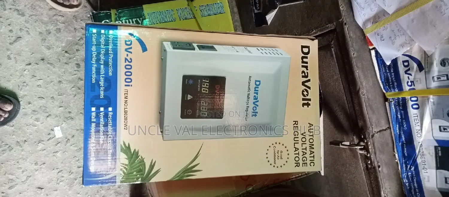 Duravolt Wall Mountable Voltage Stabilizer 2000W