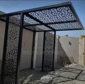 Pergola. Laser Cut Rooftop