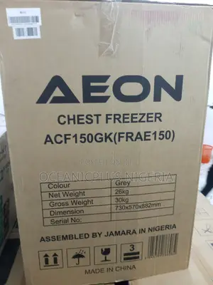 New Efficient AEON ACF 150L Chest Freezer