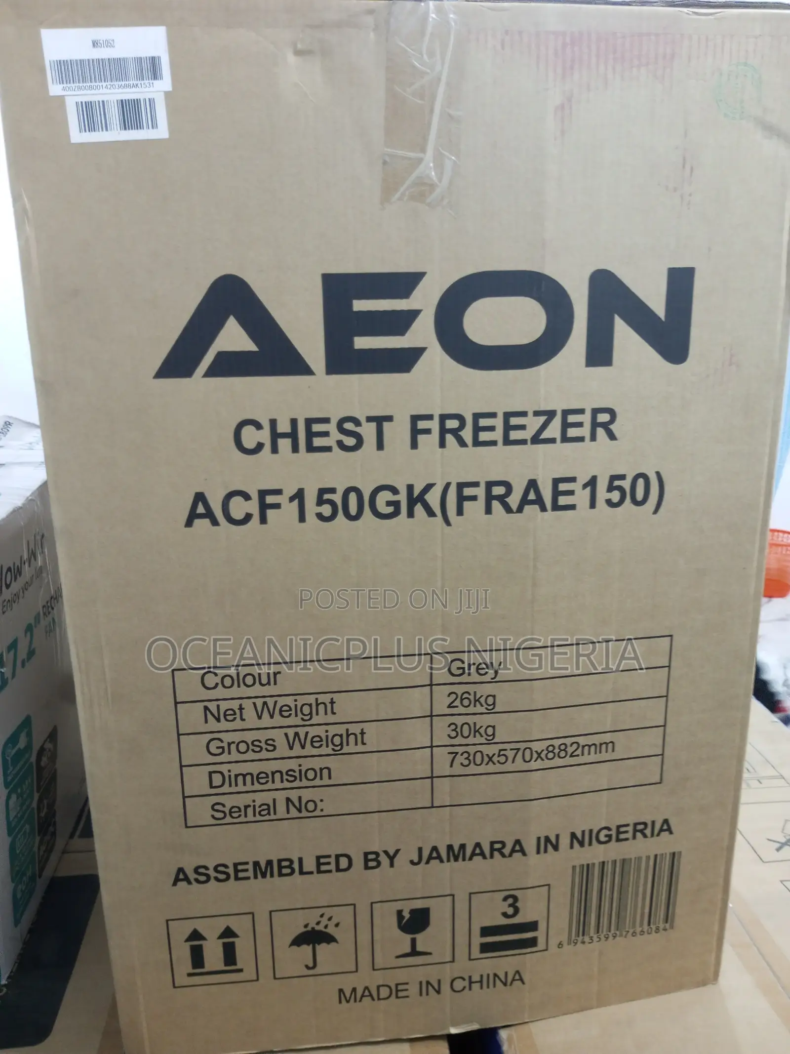 New Efficient AEON ACF 150L Chest Freezer