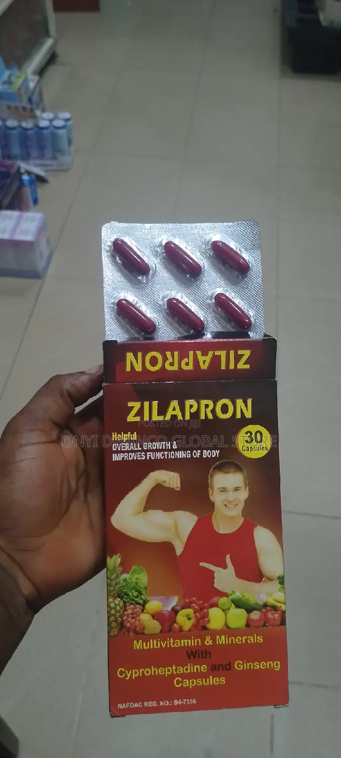 Gain Weight Within 2 Weeks With Zilapron Multivitamin 60caps