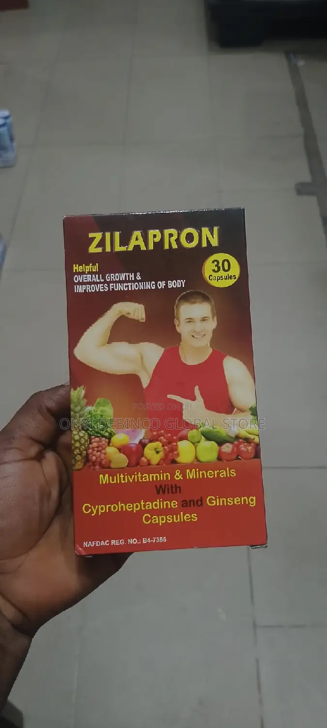 Gain Weight Within 2 Weeks With Zilapron Multivitamin 60caps