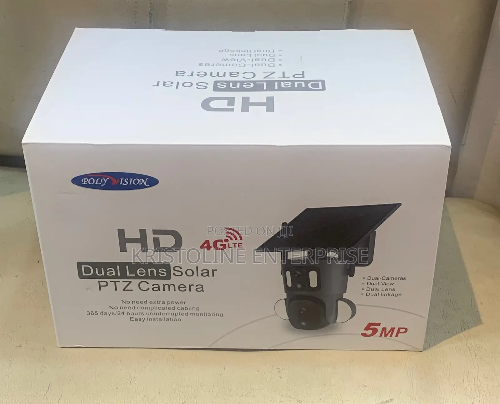 Ubox 4g Solar PTZ Dual Lens Camera
