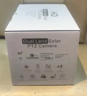 Ubox 4g Solar PTZ Dual Lens Camera