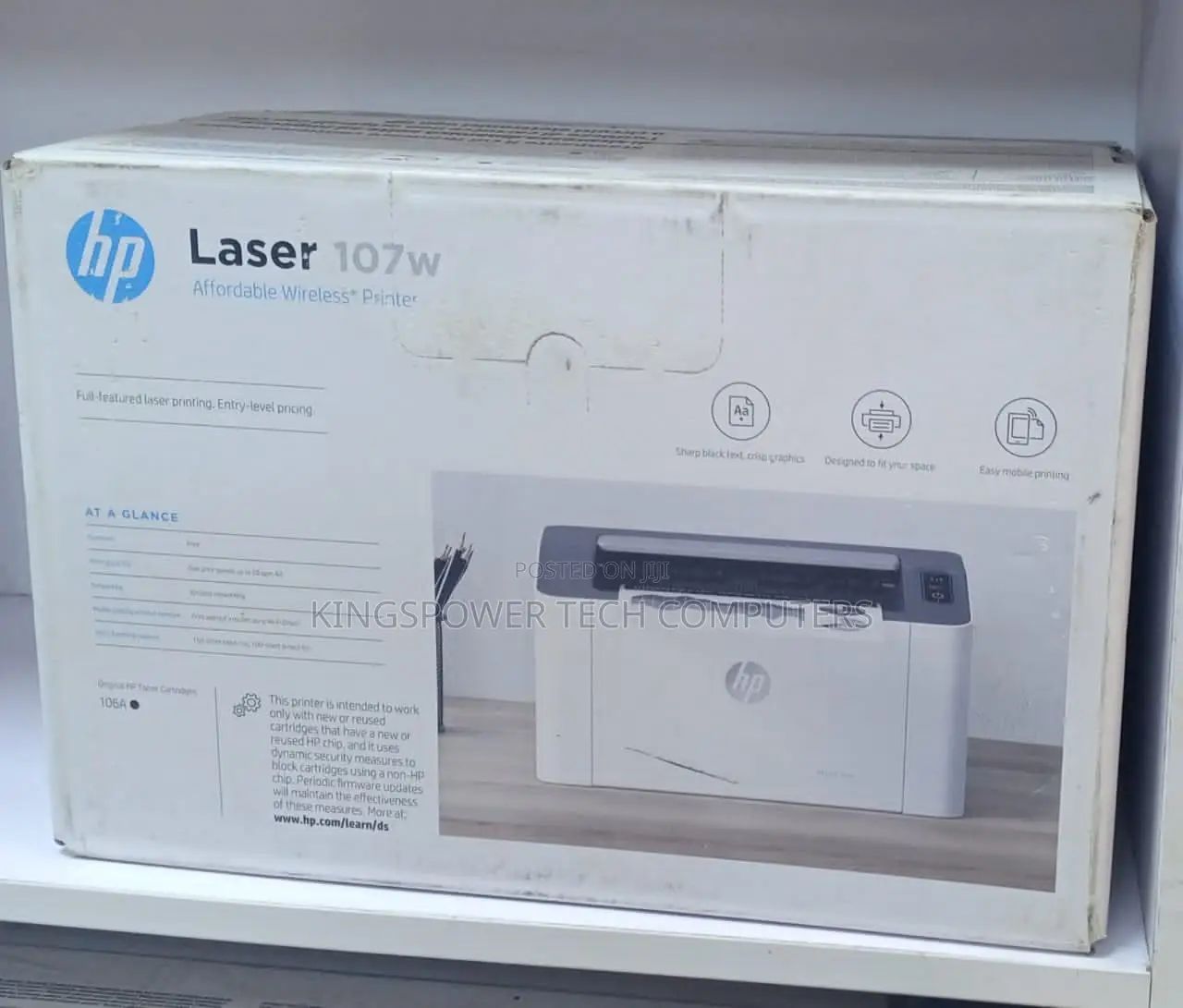 HP Laser 107W Printer