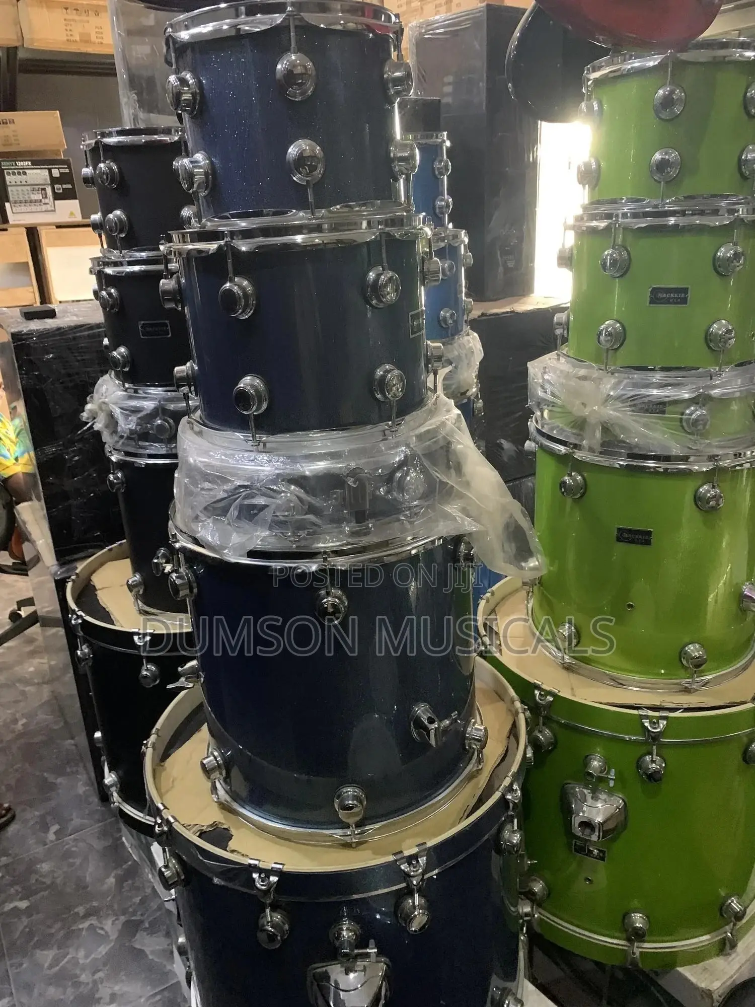 Mackkie Professional Drum Set 5pcs