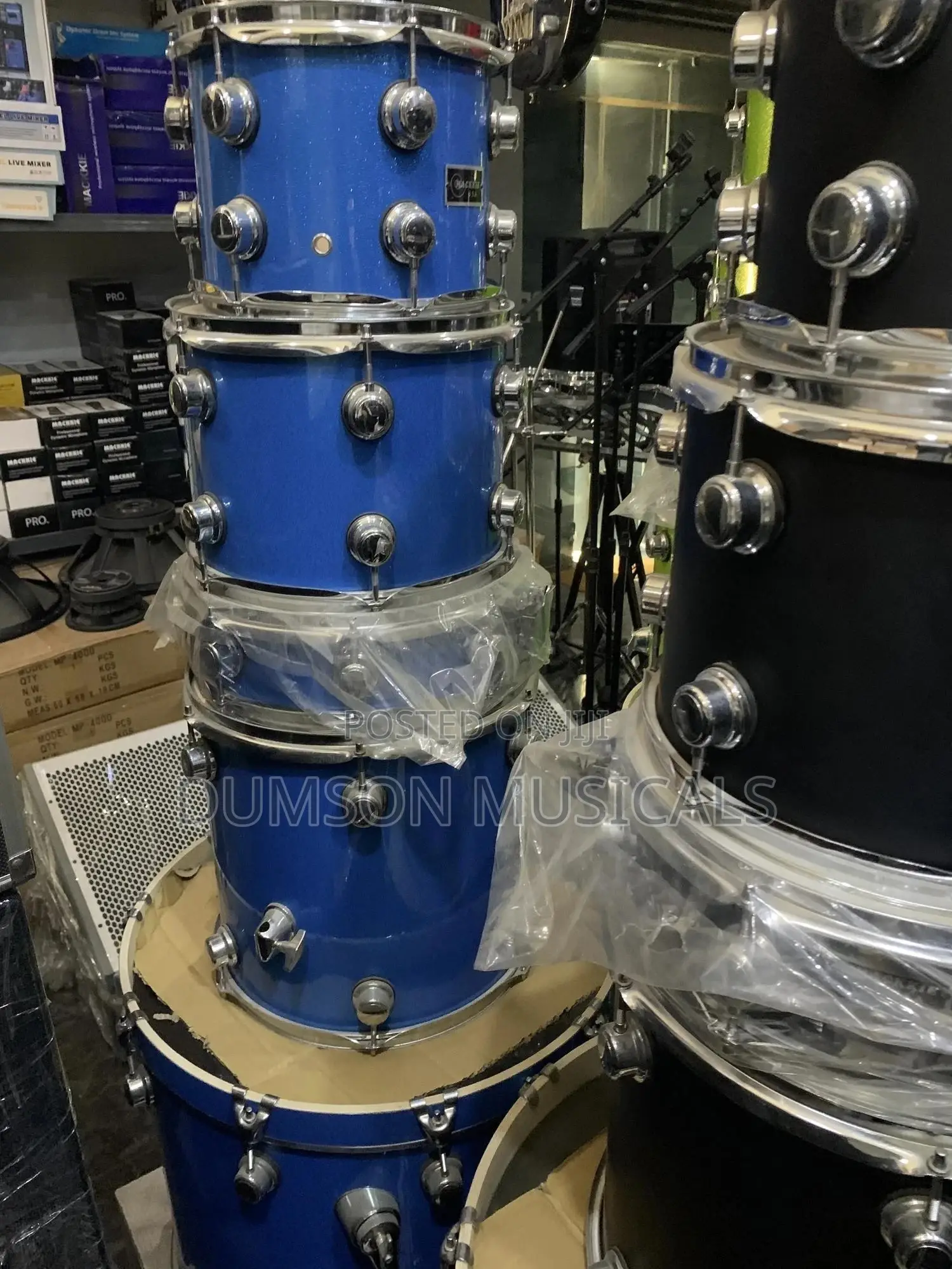 Mackkie Professional Drum Set 5pcs