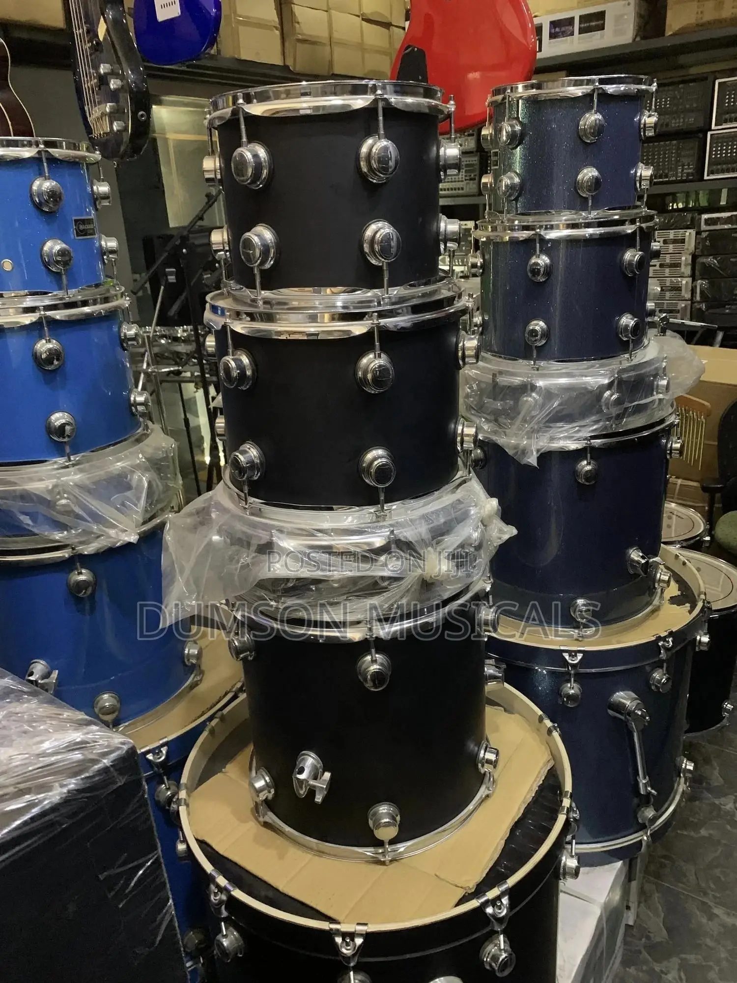 Mackkie Professional Drum Set 5pcs