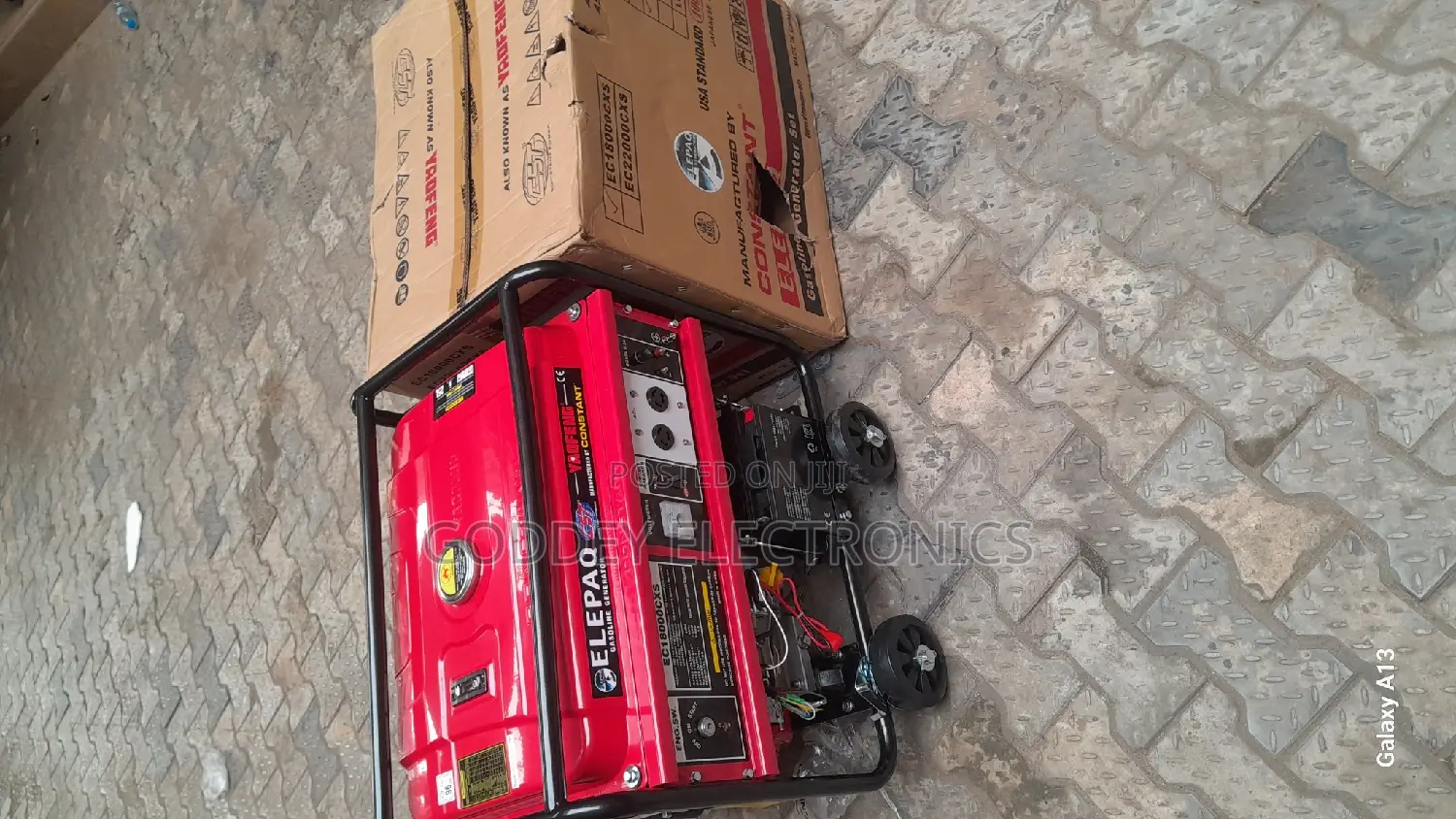 Original Elepaq Constant Generator 5.5kva