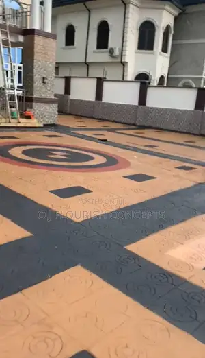 Repolished Stamped Concrete
