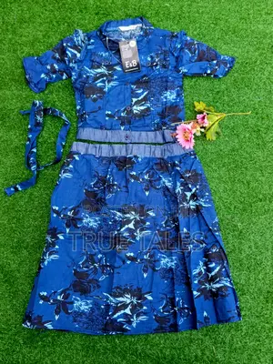 Girls 3in1 Camo Denim Skirt, Blouse Belt Age 6 To 13 Years