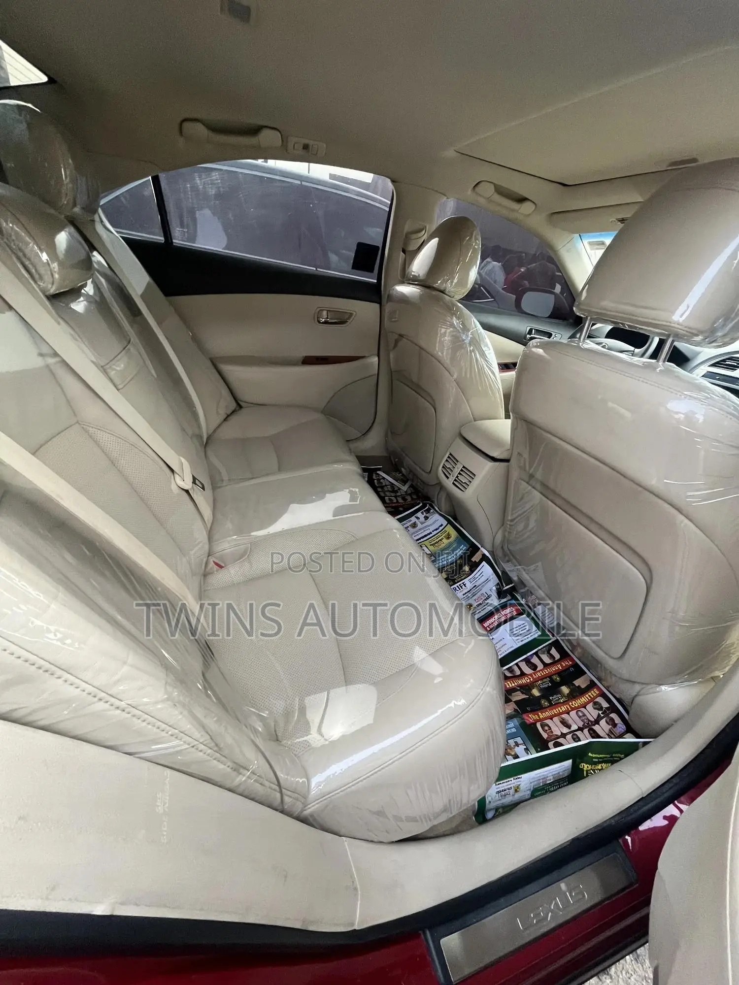 Lexus ES 350 2011 Red