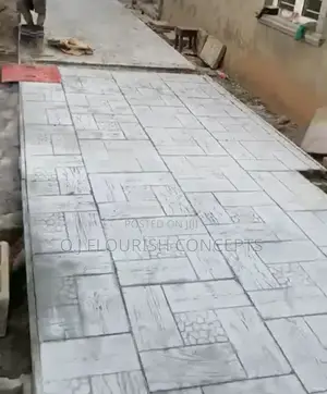 Plain Stamped Concrete