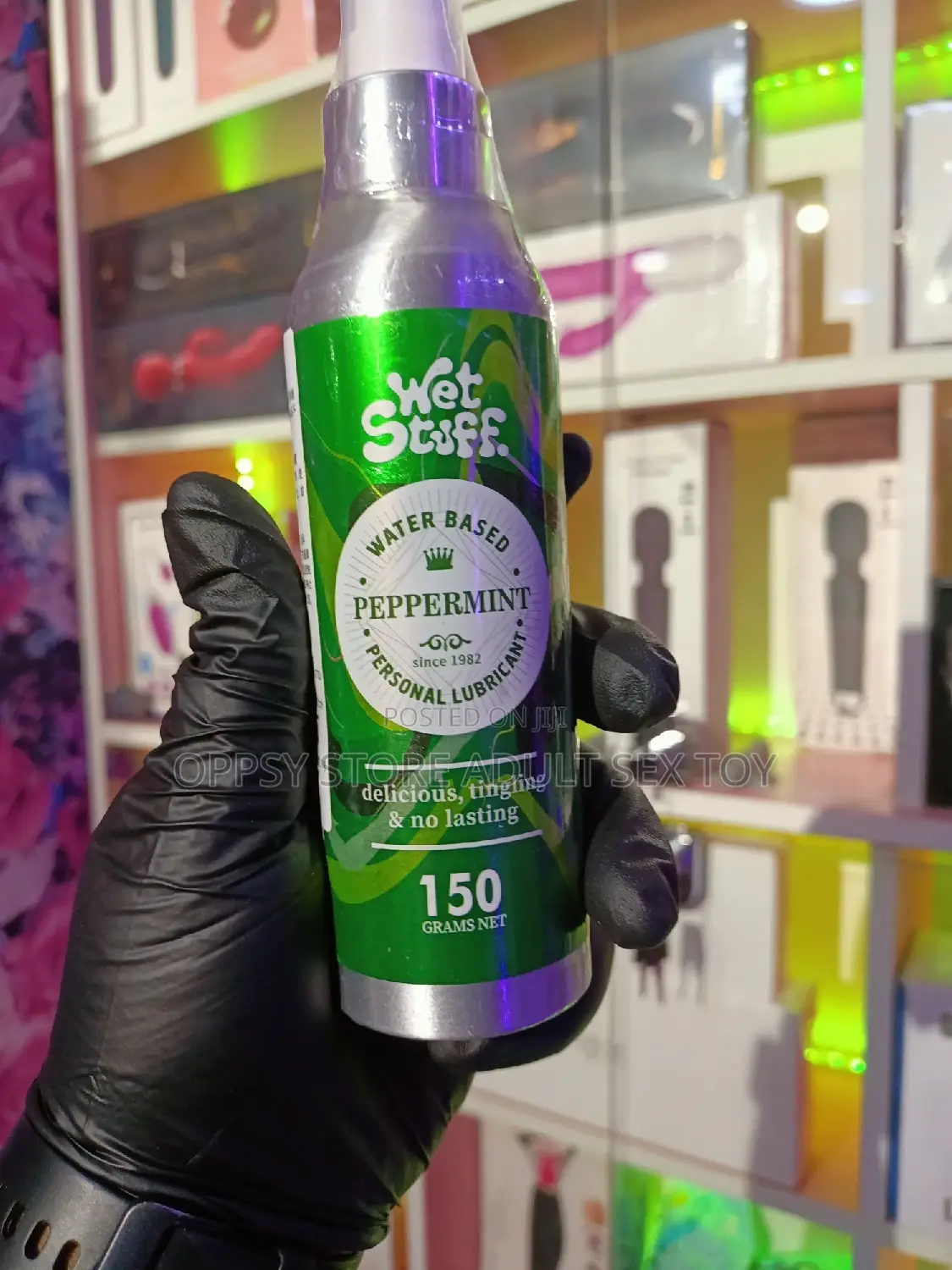 Wet Stuff Edible Lubricant