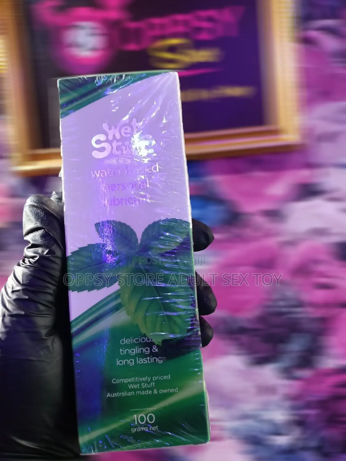 Wet Stuff Edible Lubricant