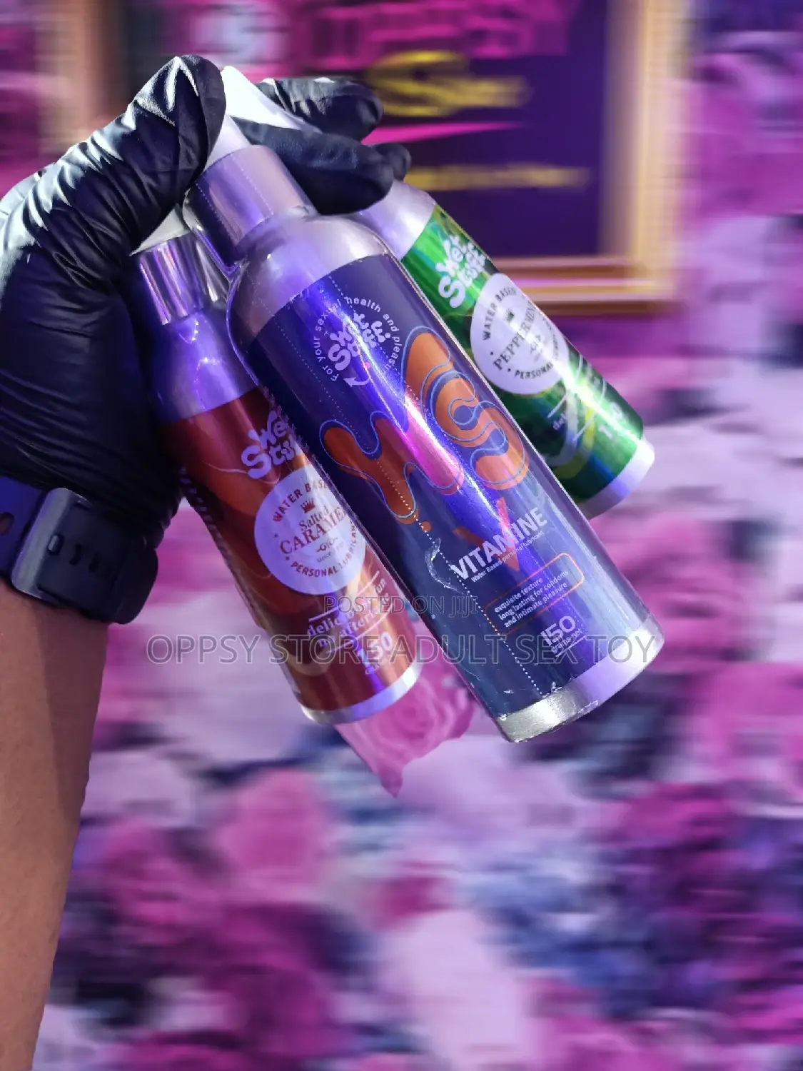 Wet Stuff Edible Lubricant