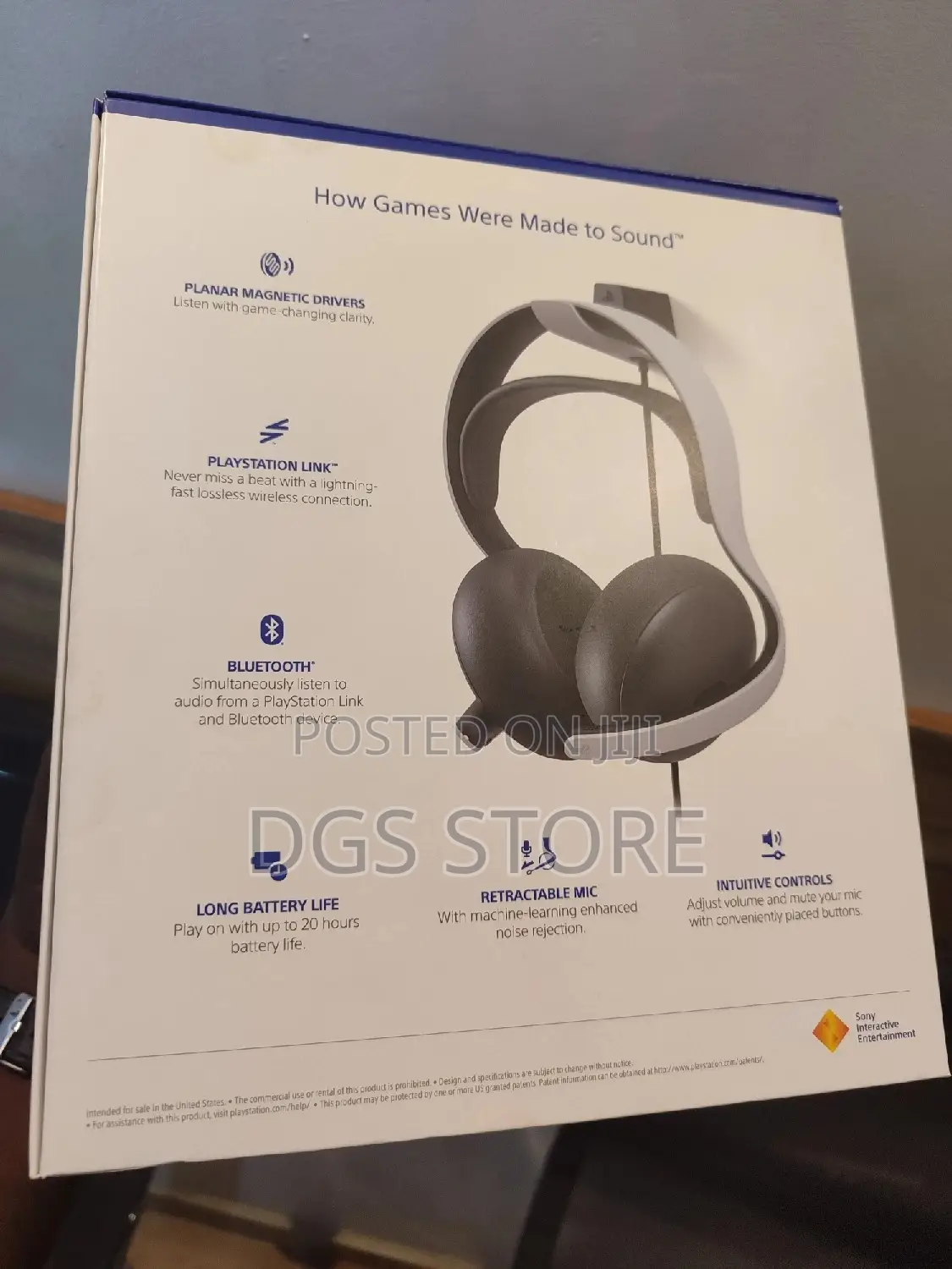 Sony PS5 Pulse Elite Bluetooth Headphone