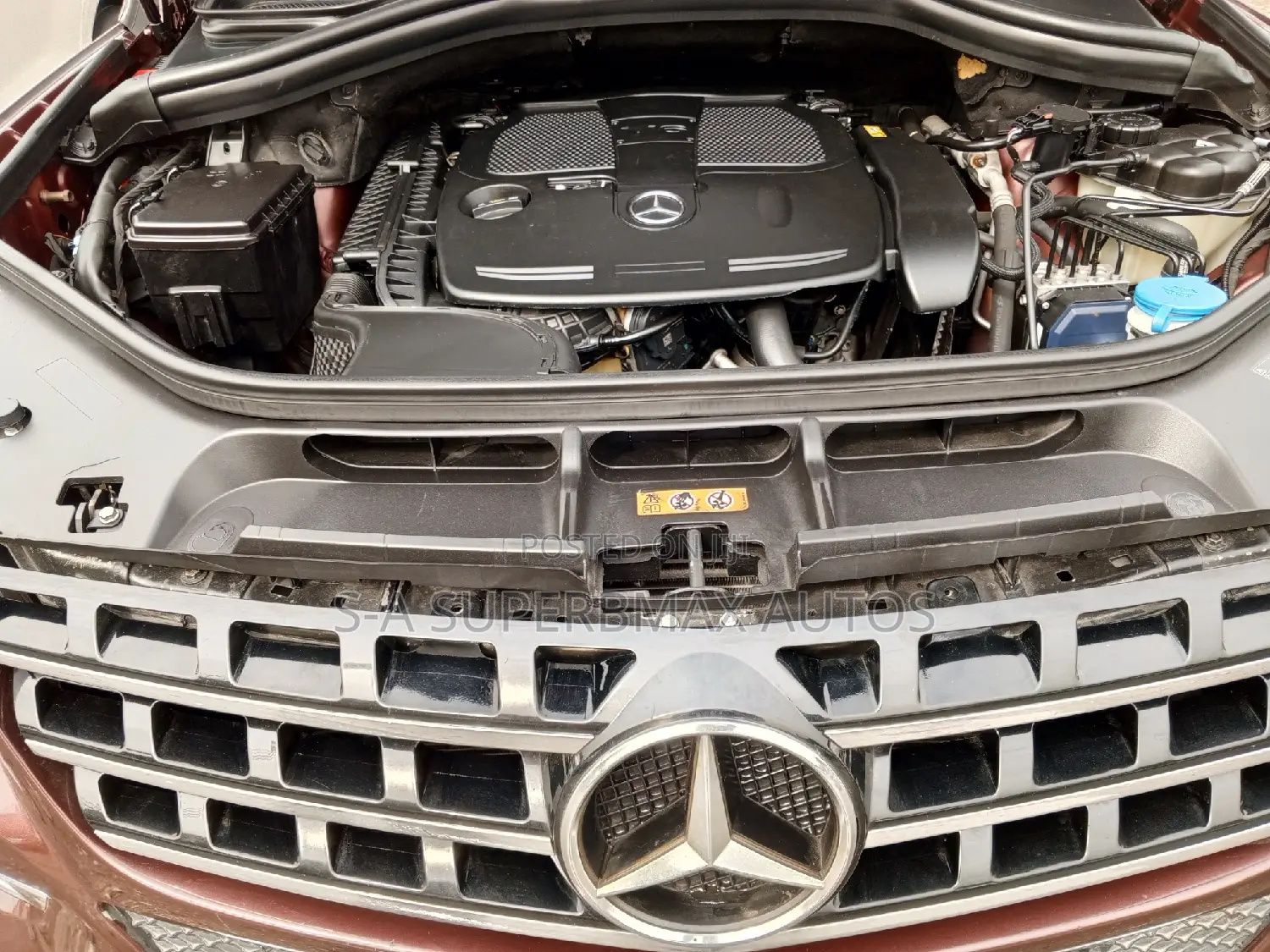 Mercedes-Benz M Class 2014 Brown