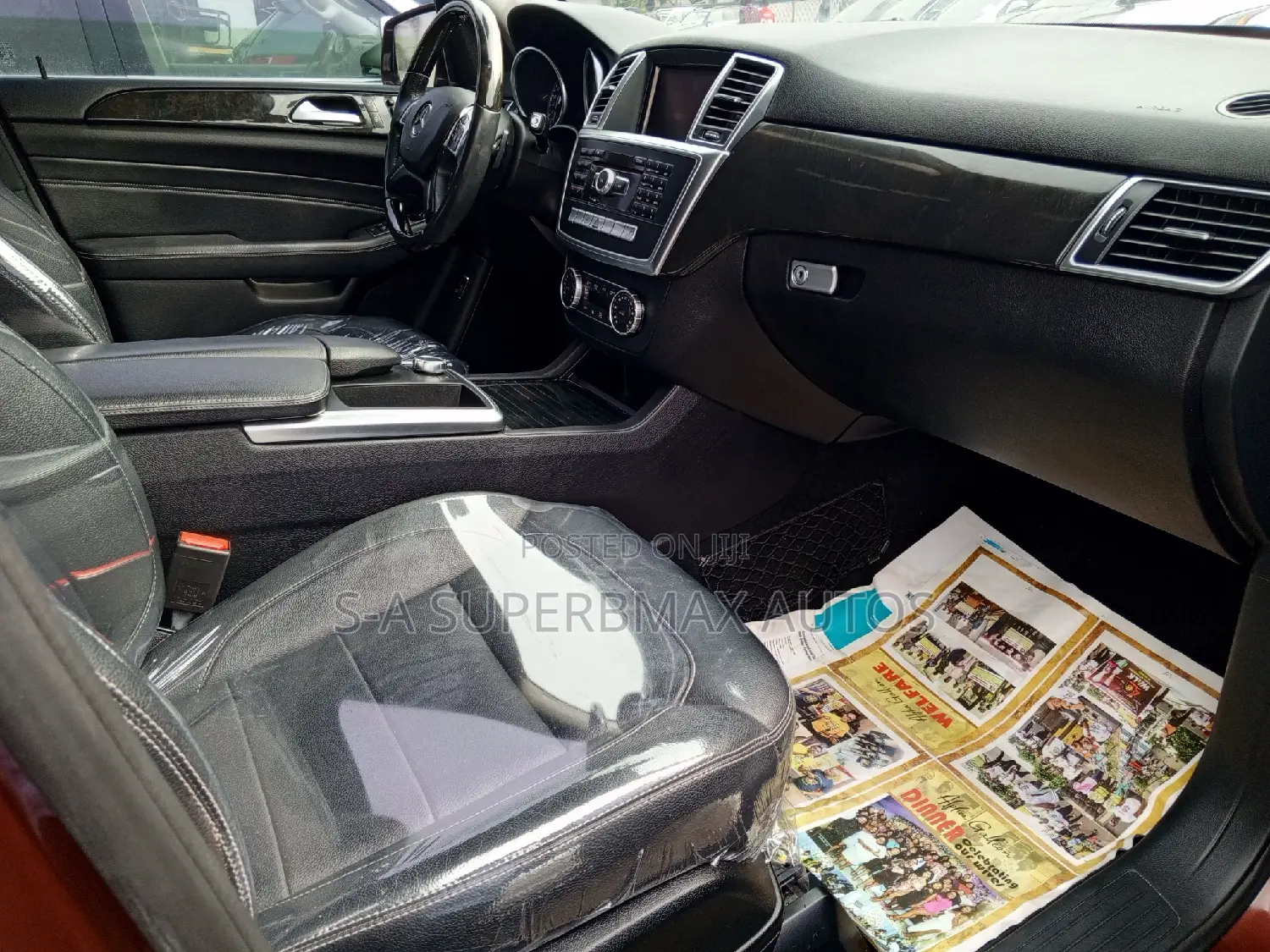 Mercedes-Benz M Class 2014 Brown