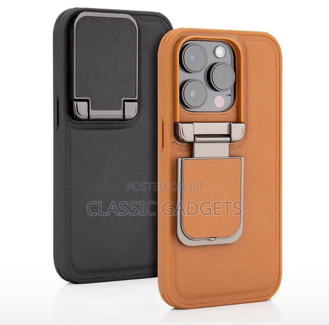 Luxury Shell Leather Case for Galaxy S24 Ultra / 15 Pro Max