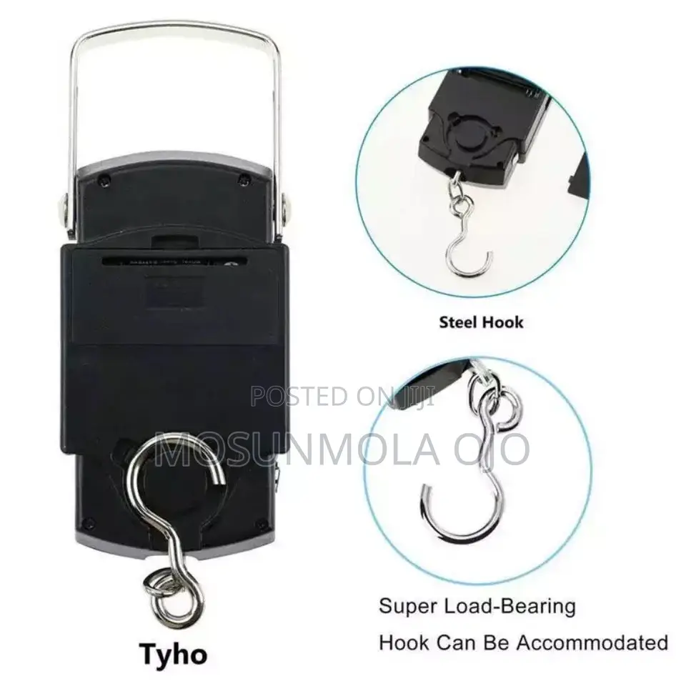 LCD Portable Digital Electronic Luggage Scale