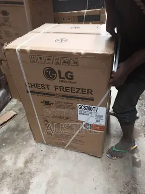 Brand New LG 200L Chest Freezer>>External Compressor>Silver>
