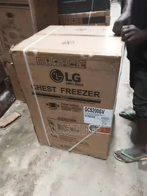 Brand New LG 200L Chest Freezer>>External Compressor>Silver>