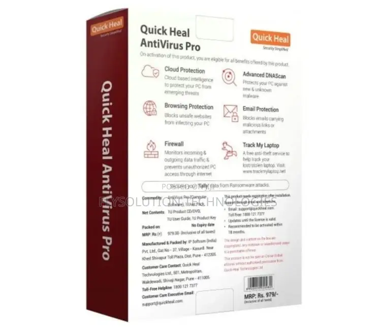 Quick Heal Antivirus Pro 3pcs
