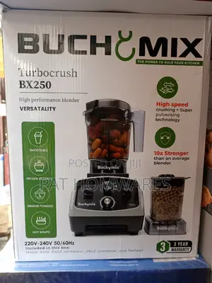 BUCHMIX TURBOCHUSH Quality Commercial Brenda