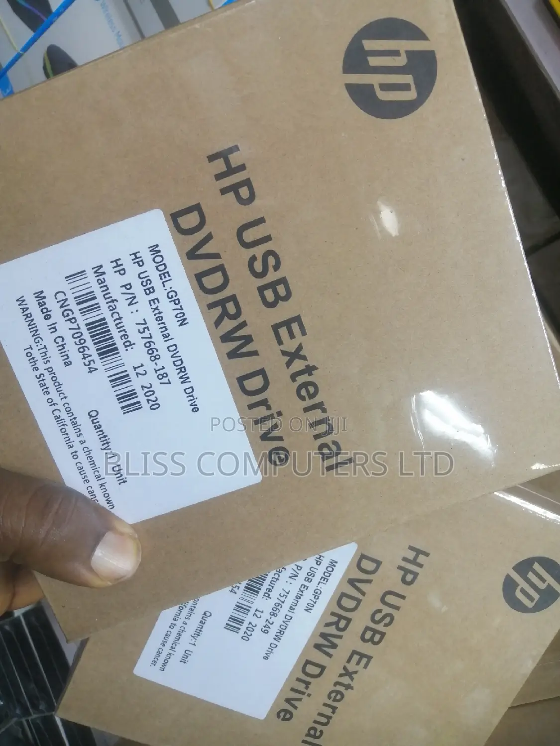Hp Usb External DVDRW Drive
