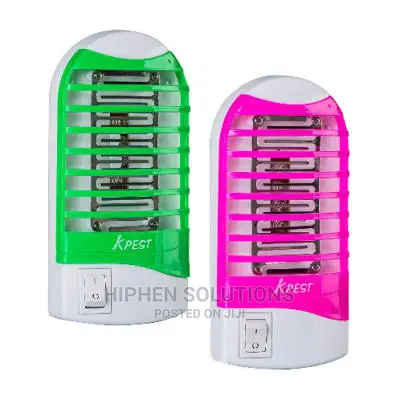 2 Pack Insect, Mosquito, Bug & Flying Pests Killer - Green & Pink