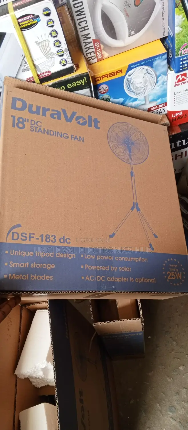 Duravolt 18" Dc Standing Fan