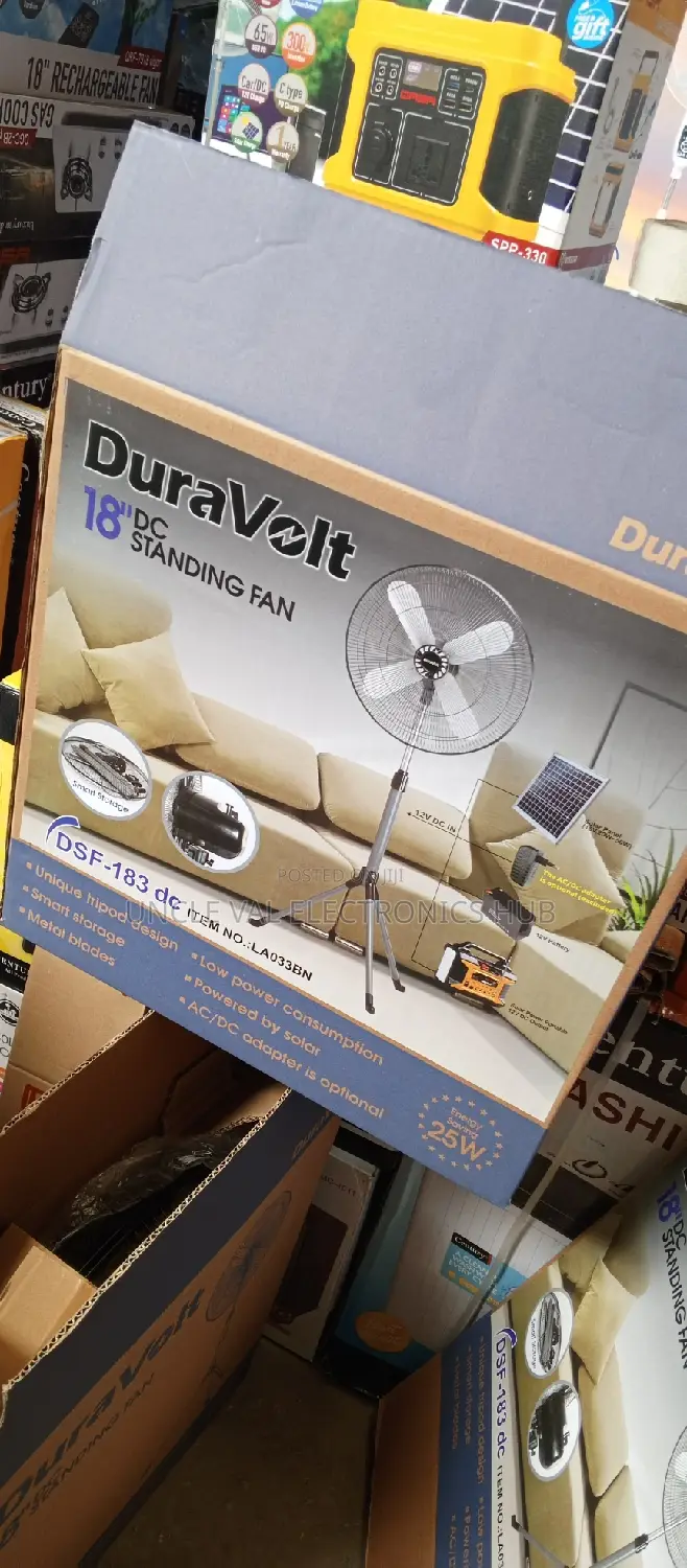 Duravolt 18" Dc Standing Fan