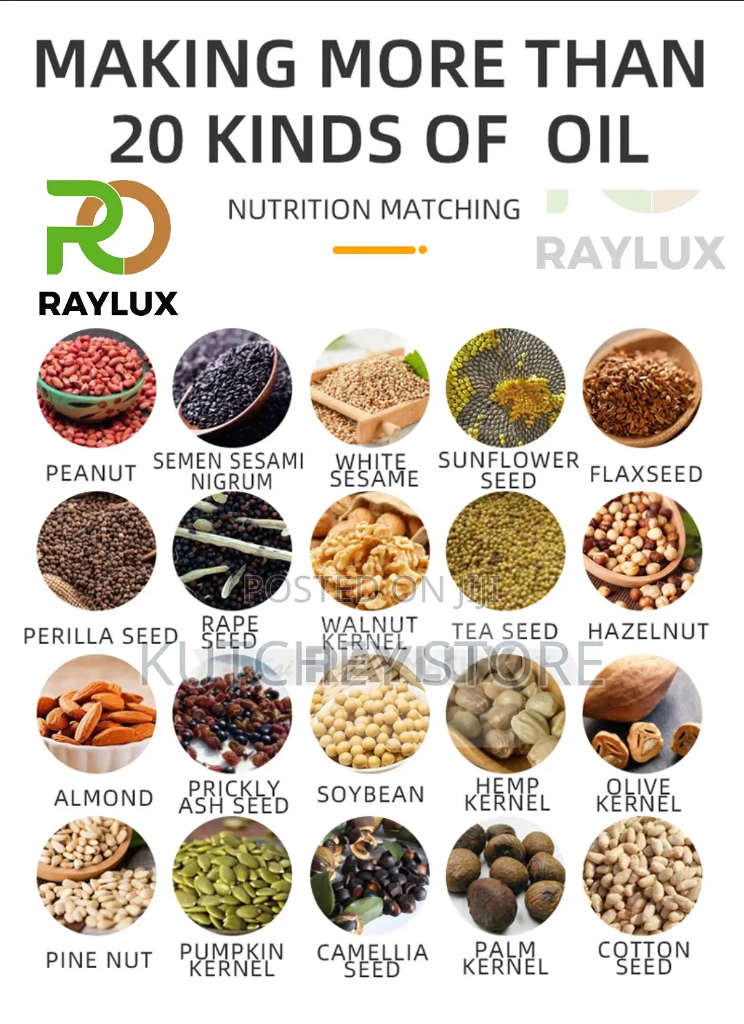 Raylux Portable Automatic Oil Extractor - For Multiple Oils