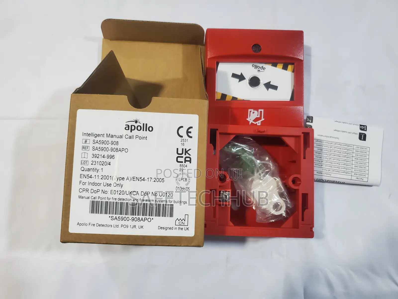 Apollo Fire Alarm Addressable Manual Call Point