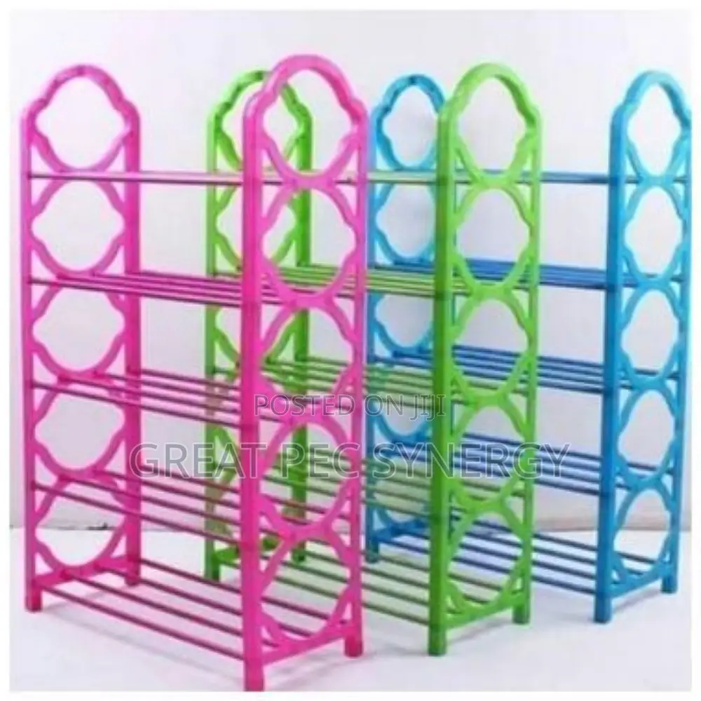 Coloured Shoe Rack