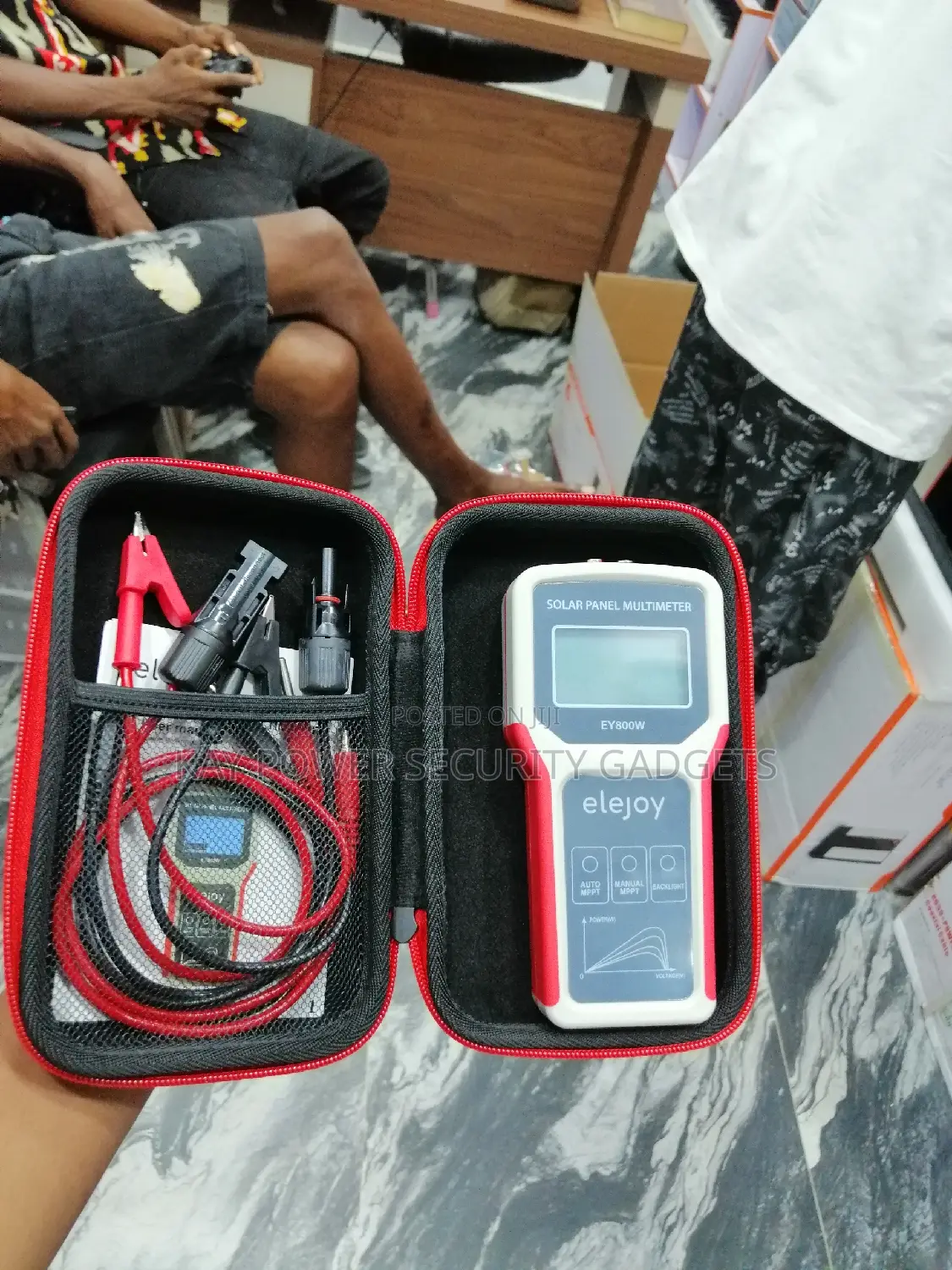 800 Watt Solar Panels Multimeter