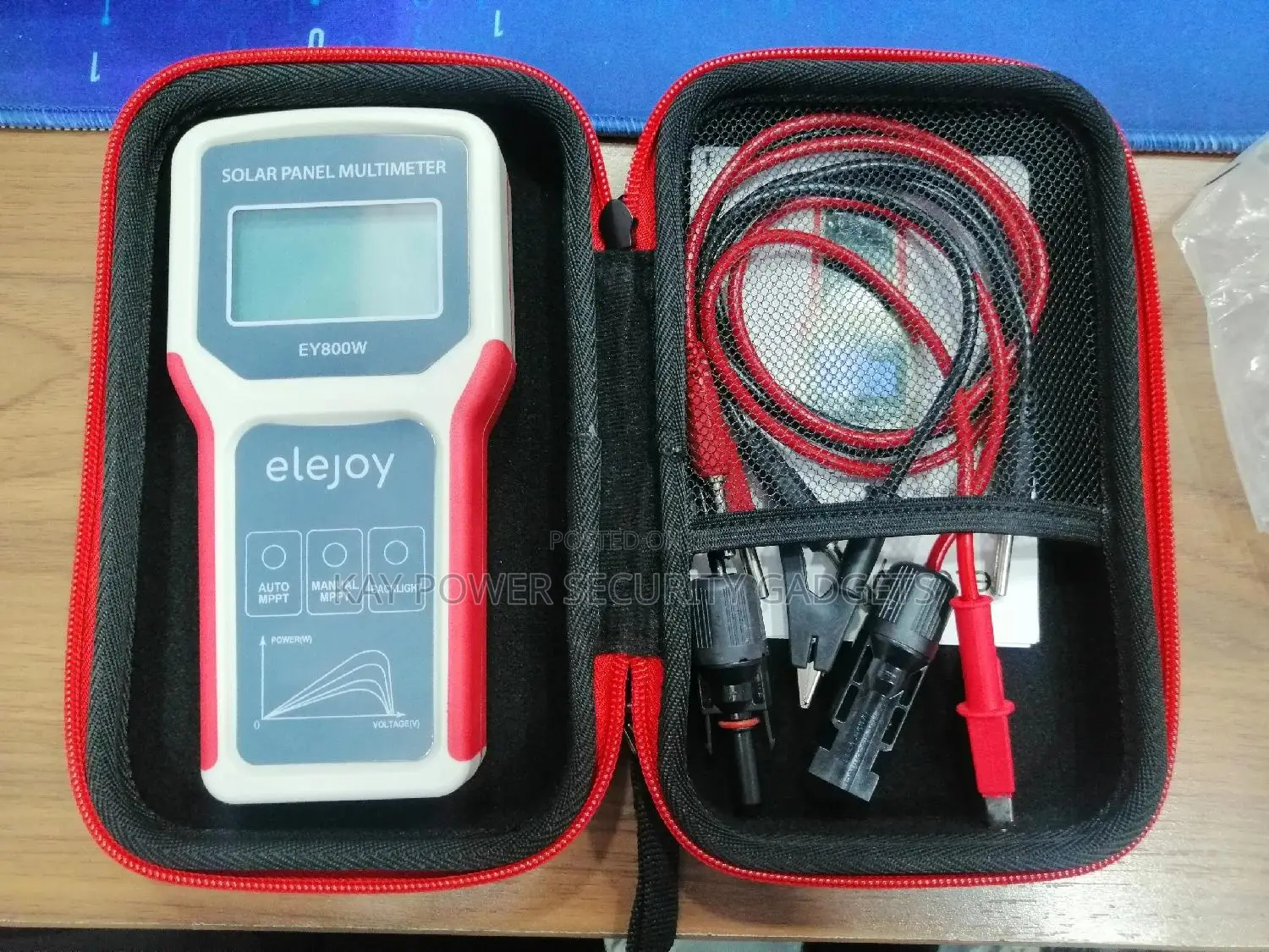 800 Watt Solar Panels Multimeter