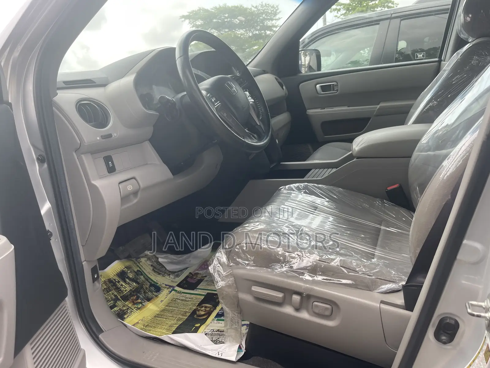 Honda Pilot 2012 Silver