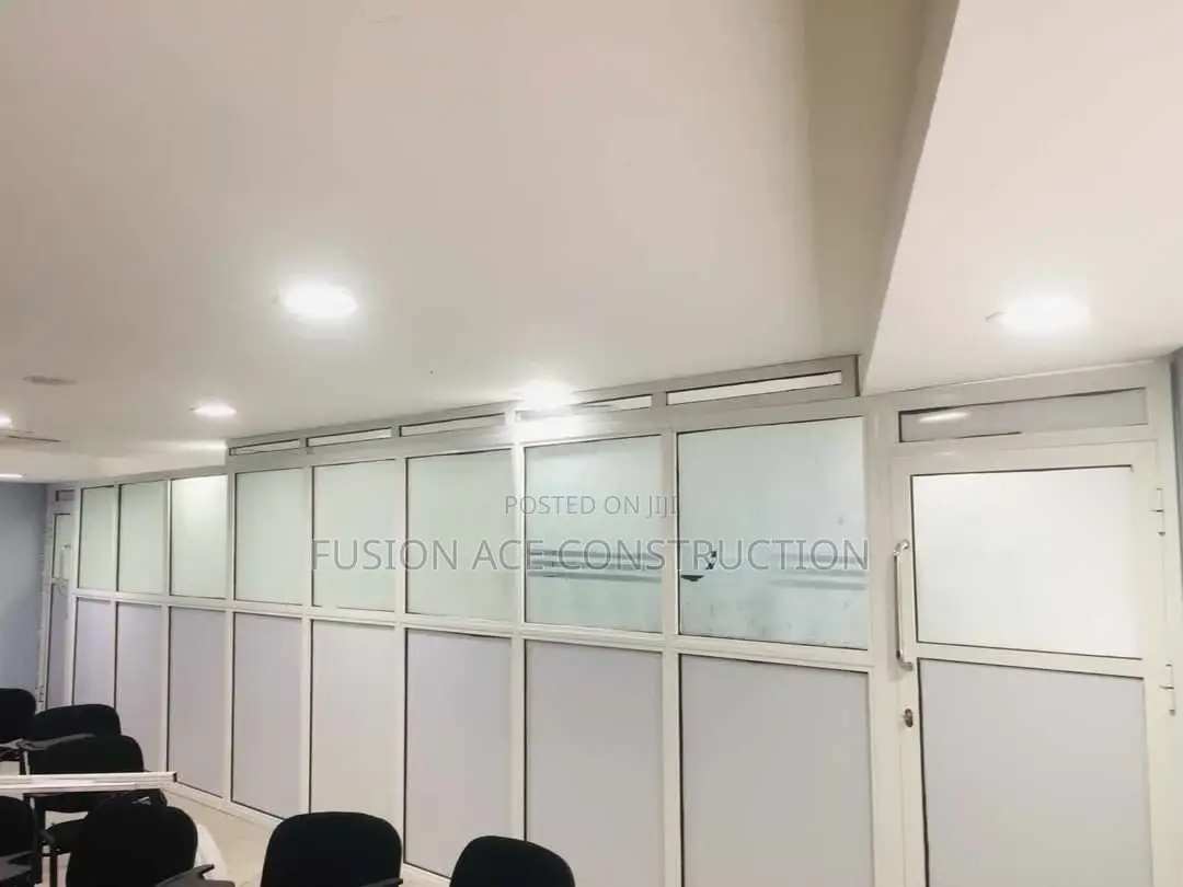 Aluminium Partitioning Demarcations for Offices ,Schools,Etc