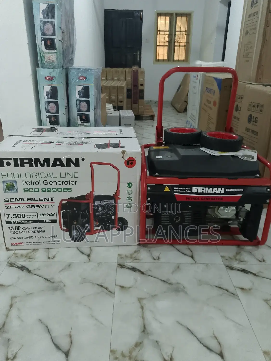 Sumec Firman Generator ECO 8990ES With Remote Control