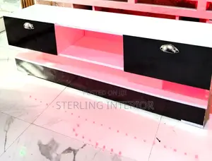 Tv Stand With Multi Colour Led Light and Remote Control