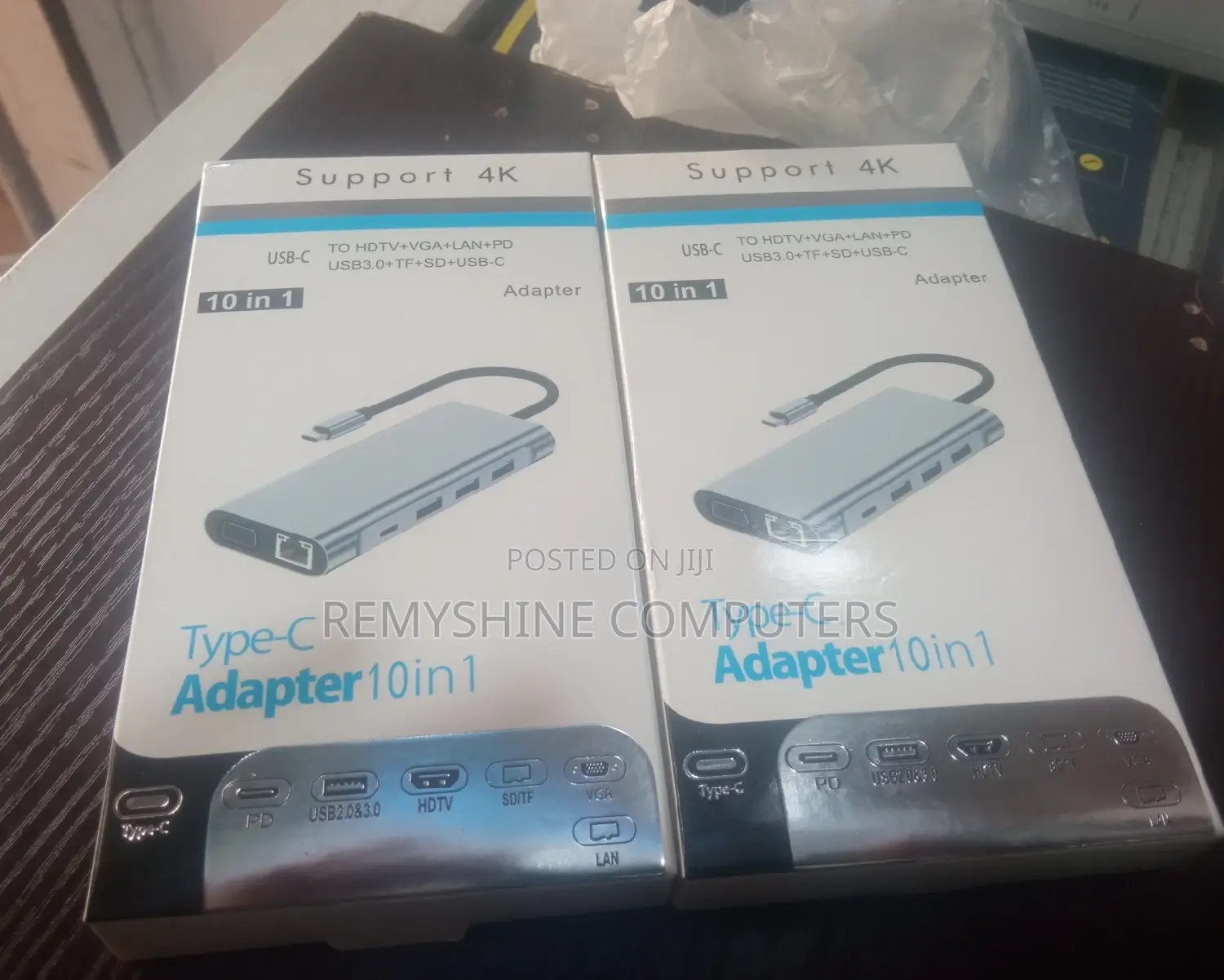 Type C Adapter 10 in 1 Support