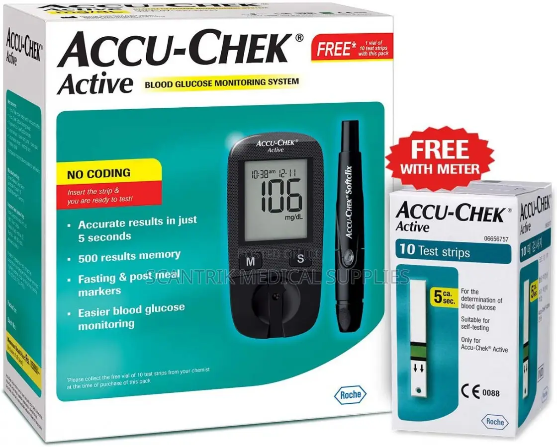 Accu Check Glucometer Device