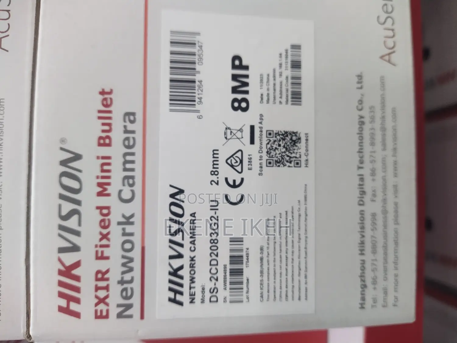 Hikvison IP Camera 8MP