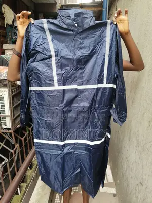 Polyester Rain Coat Gown With Reflector Original